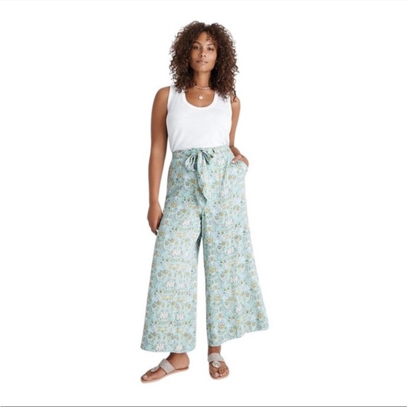 Anthropologie Maeve Island Wide Leg Pants - Picture 2 of 4